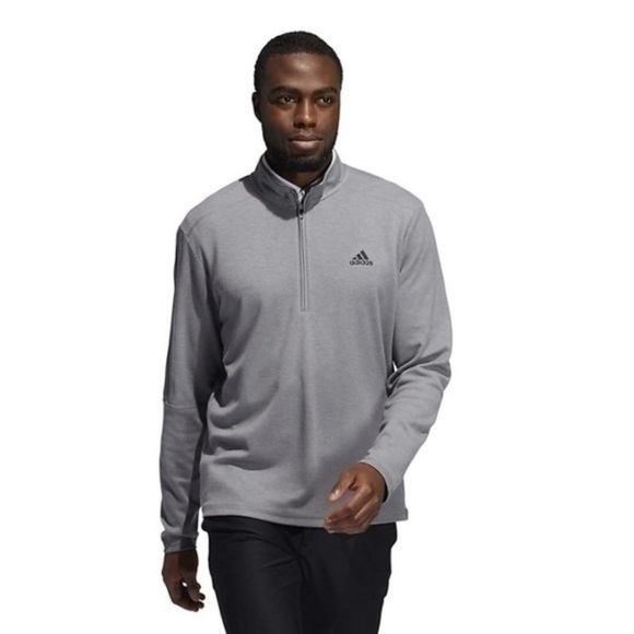 NWT. ADIDAS 3 Stripes 1/4 Zip Long Sleeve - Picture 1 of 4